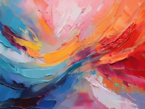 an abstract image accompanying a blog post on outsourcing copywriting